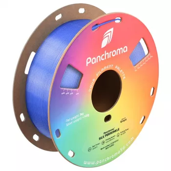 Polymaker Panchroma PLA Silk filament pro 3D tiskárny, 1,75 mm, 1 kg, Periwinkle