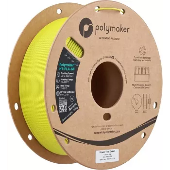 Filament do 3D tiskárny Polymaker HT-PLA-GF, 1,75 mm, 1 kg, Power Tool Green