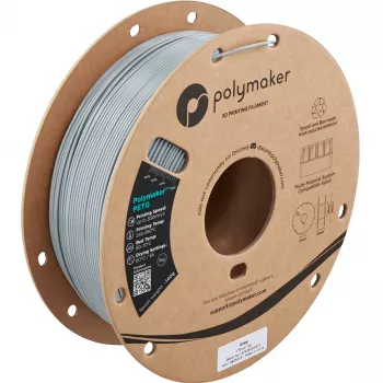 Polymaker PETG filament pro 3D tiskárny, 1,75 mm, 1 kg, šedá