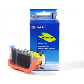 G&G Ninestar kompatibilní inkoustová kazeta pro Canon CLI-42BK (6384B001) černá