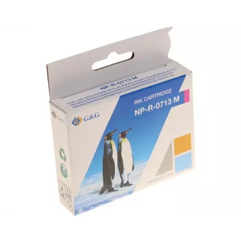 G&G Ninestar kompatibilní inkoustová kazeta pro Epson T0713 (C13T07134012) – purpurová