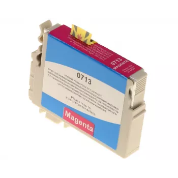 G&G Ninestar kompatibilní inkoustová kazeta pro Epson T0713 (C13T07134012) – purpurová