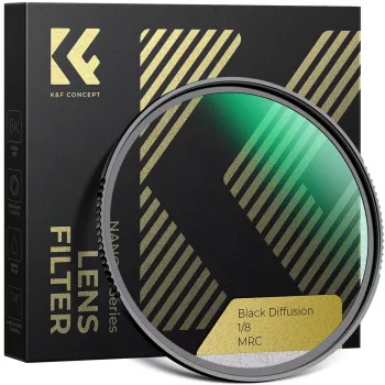 Filtr K&F Concept Black Diffusion 1/8 82 mm HD Nano Coating