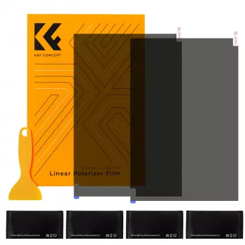 Sada polarizačních fólií K&F Concept 2x 300x200 mm (11,8x7,9 inch) s příslušenstvím KF31.076