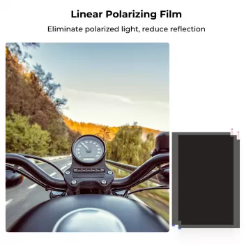 Sada polarizačních fólií K&F Concept 2x 300x200 mm (11,8x7,9 inch) s příslušenstvím KF31.076