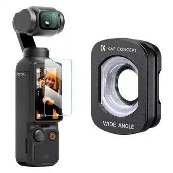 KF 112° širokoúhlý objektiv pro DJI Osmo Pocket 3 / 4 - Kf01.2612