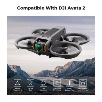 K&F Concept Nano-X Circular Polarizer Filter for DJI Avata 2 Drone (KF01.2699)