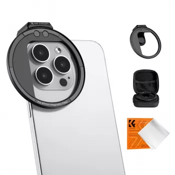 Magnetický klip na filtr K&F Concept pro smartphony 67 mm, černý KF01.2675