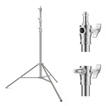 K&F Concept KF34.044 280cm hliníkový světelný stativ s oboustranným čepem 1/4