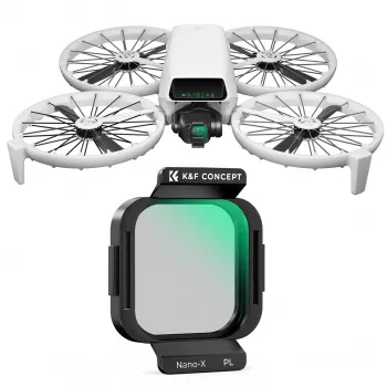 Cirkulární polarizační filtr 8K Ultra HD K&F Concept Nano-X pro dron DJI Flip (KF01.3080)