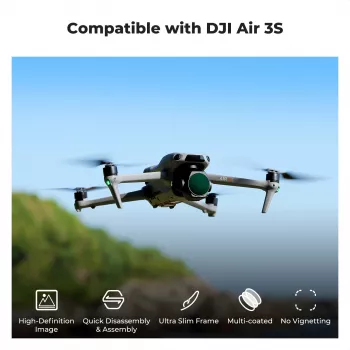 Cirkulární polarizační filtr CPL Ultra HD 8K K&F Concept Nano-X pro dron DJI Air 3S KF01.2878