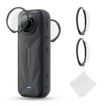 2 ks tvrzeného ochranného skla objektivu K&F Concept pro Insta360 X5 KF31.185