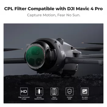 CPL filtr K&F Concept Nano-X 8K HD pro DJI Mavic 4 Pro (KF01.2071V1)