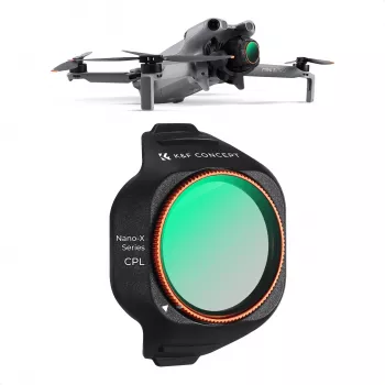 Cirkulární polarizační filtr CPL K&F Concept pro dron DJI Mini 5 Pro (KF02.0002)