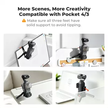 Magnetické pouzdro a stativová montáž KF KF20.0022 pro DJI Osmo Pocket 3 / 4