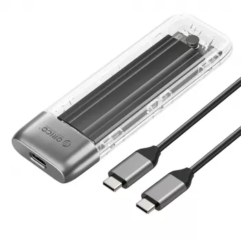 ORICO TXM2-C3 M.2 NVMe USB-C 3.2 10Gbps pouzdro na SSD - šedá