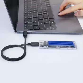 ORICO TCM2-C3 M.2 NVMe SSD pouzdro USB-C 10 Gbit/s - modré