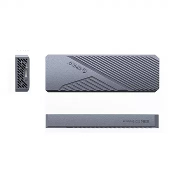 ORICO CNM2-G20 M.2 NVMe USB-C 3.2 20Gbps pouzdro - šedé