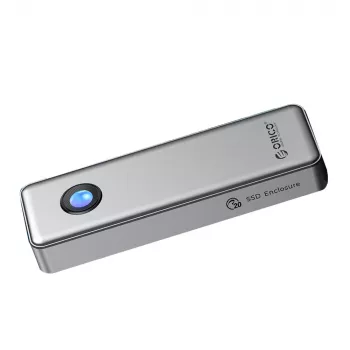 ORICO OUM2-G20 M.2 NVMe USB-C 3.2 20Gb/s pouzdro – stříbrné