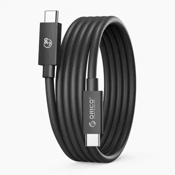 ORICO USB4 Thunderbolt 5 80Gbps 240W USB-C na USB-C kabel 2m černý