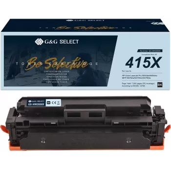 G&G Select XL tonerová kazeta jako náhrada za HP 415X / W2030X - černá, vysoká výtěžnost
