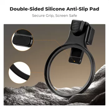 K&F Concept smartphone filtr klip 67mm černý