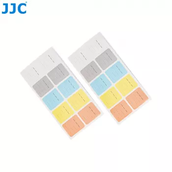 Samolepicí štítky na paměťové karty JJC 120x pro SD MicroSD CF XQD