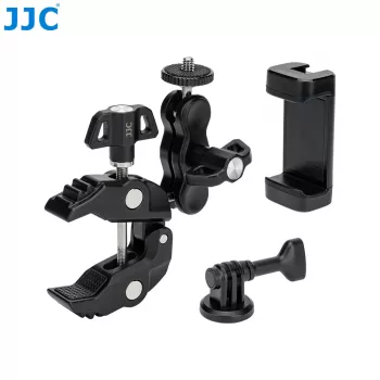 JJC sada držáku Magic Arm s klipsnou, držákem na telefon a adaptérem GoPro - MFC-K1