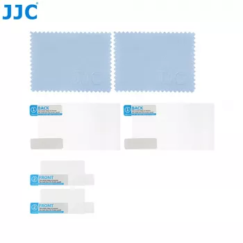 JJC 2x ochranná fólie LCD displeje + ochranná fólie horního LCD pro Canon 6D Mark II