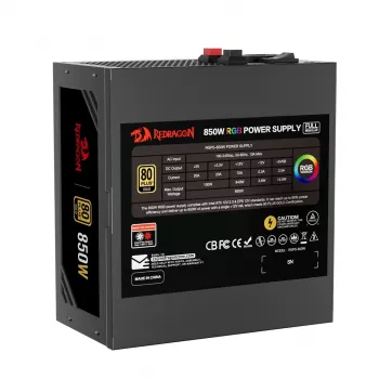 Redragon GC-PS007-1-V2 850W 80 PLUS Bronze ATX neodpojitelný zdroj