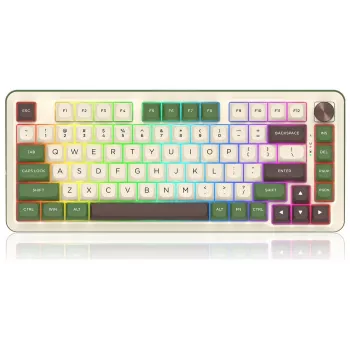 Mechanická klávesnice Redragon K681CGC-RGB-PRO Cyrus 65% Tri-Mode, Hot-Swappable, Red Switches, RGB, černá