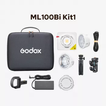 LED světlo Godox ML100 Bi-Color Monolight Kit 1