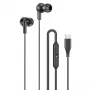 Awei PC-25T Stereo USB-C headset s mikrofonem, černý