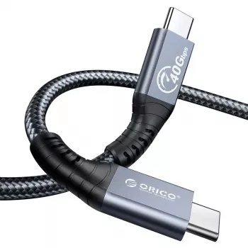 ORICO Thunderbolt 4 kabel USB-C 40 Gbit/s 8K60Hz PD 100W 2 m černý