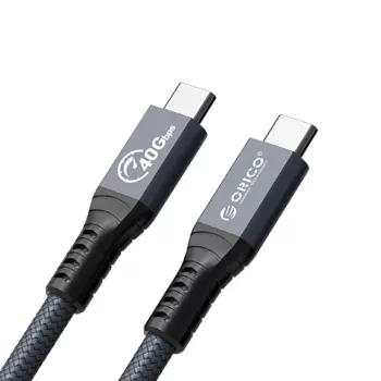ORICO Thunderbolt 4 kabel USB-C 40 Gbit/s 8K60Hz PD 100W 2 m černý