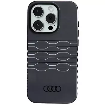 Audi IML MagSafe Case for iPhone 15 Pro 6.1 Black Hardcase
