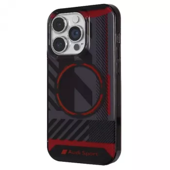 Audi IML Sport MagSafe Case for iPhone 14 Pro 6.1 Black Hardcase