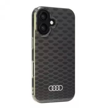 Audi IML Stitching Pattern MagSafe pevné pouzdro pro Apple iPhone 16 6,1 inch - černé