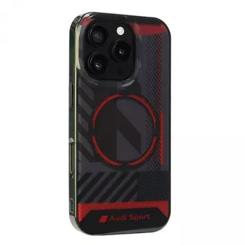 Audi IML Sport MagSafe pevné pouzdro pro Apple iPhone 16 Pro 6,3 inch černé