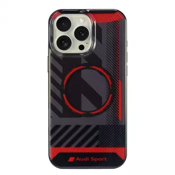 Audi IML Sport MagSafe pevné pouzdro pro iPhone 16 Pro Max 6,9 inch - černé
