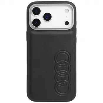 Pouzdro Audi TT z umělé kůže MagSafe pro iPhone 17 Pro černé