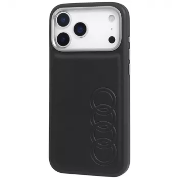 Pouzdro Audi TT z umělé kůže MagSafe pro iPhone 17 Pro černé