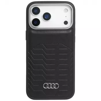 Pouzdro Audi GT z umělé kůže MagSafe pro iPhone 17 Pro černé
