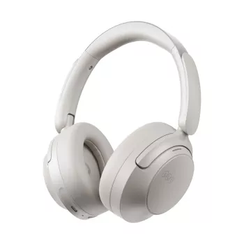 QCY H3S bezdrátová over-ear sluchátka s LDAC a ANC – bílá