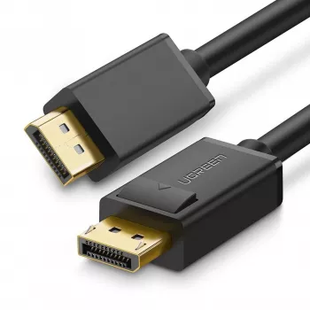 UGREEN DisplayPort na DisplayPort kabel DP102, 4K, 3D, 5 m, černý