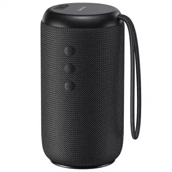 USAMS YC Series Bluetooth 5.0 10W vodotěsný bezdrátový reproduktor s poutkem černý YC011YX01 (US-YC011)