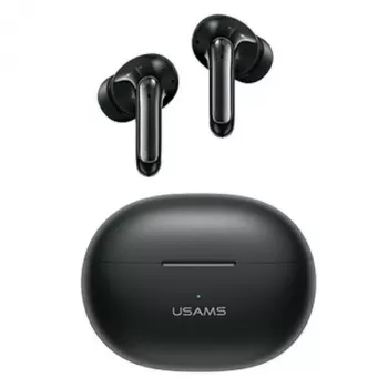 USAMS X-Don Series TWS Bluetooth 5.3 sluchátka s ENC, černá (US-XD19)