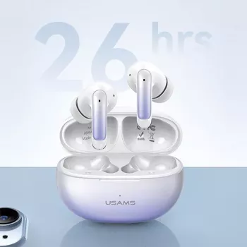 USAMS X-Don Series TWS Bluetooth 5.3 sluchátka s ENC, černá (US-XD19)