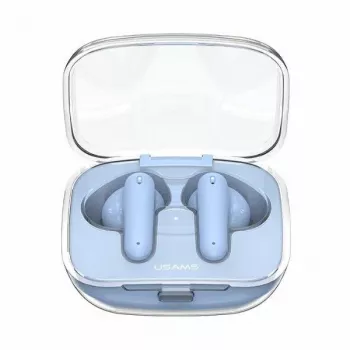 Bezdrátová sluchátka USAMS BEseries US-BE16 True Wireless Bluetooth 5.3 modrá