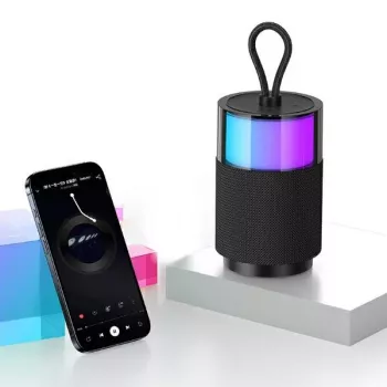 USAMS YIN Series YX12 Bluetooth 5.3 přenosný reproduktor 5W černý